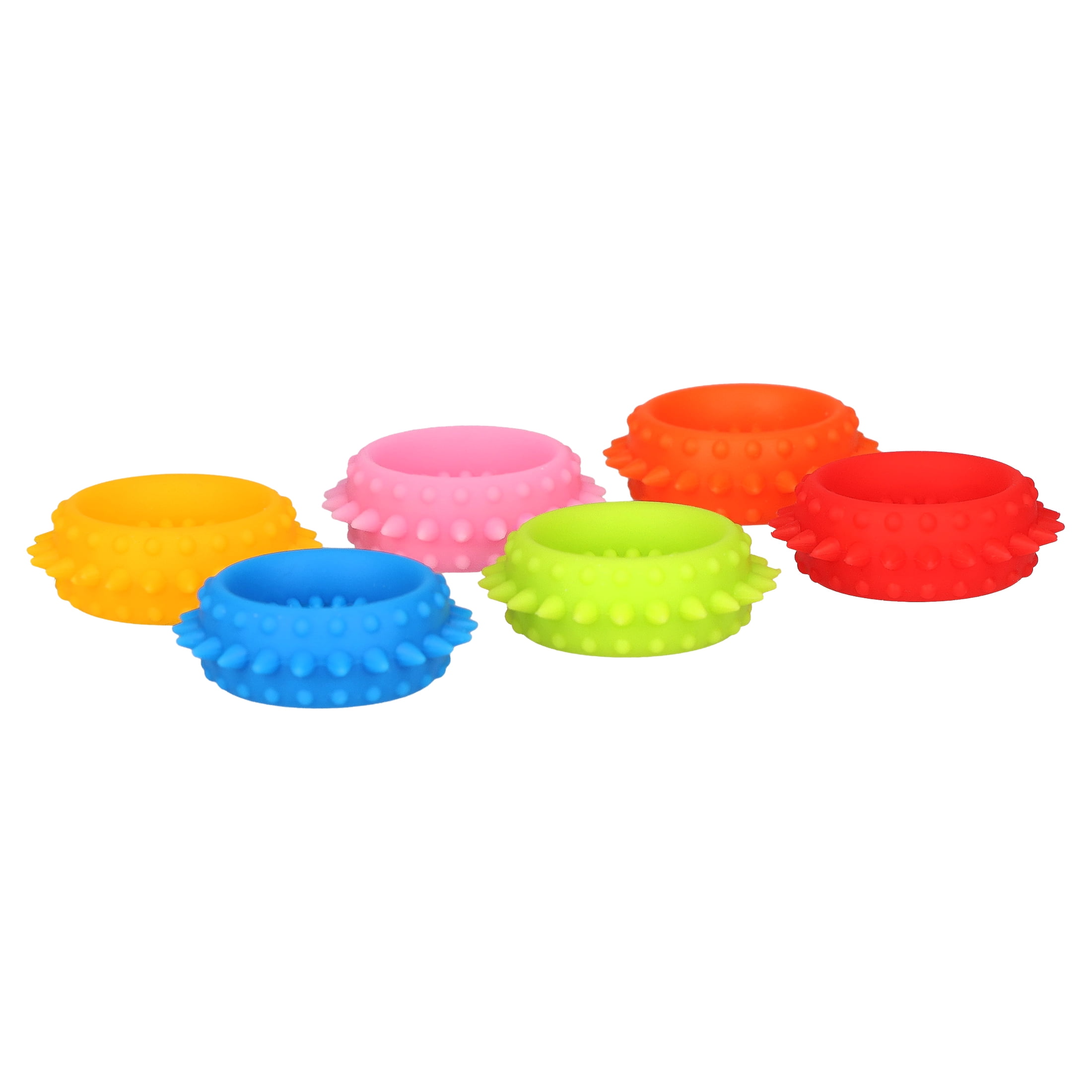 Pen+Gear Multicolor Adaptive Fidget Rings, 6 Count