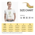 thumbnail image 4 of Kind To Your Mind Leak Navel T-Shirt White X-Large, 4 of 5
