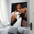 thumbnail image 3 of Fetty Wap Rapper Art Poster Canvas Art Poster and Wall Art Picture Print Modern Family bedroom Decor Posters 16x24inch(40x60cm), 3 of 6