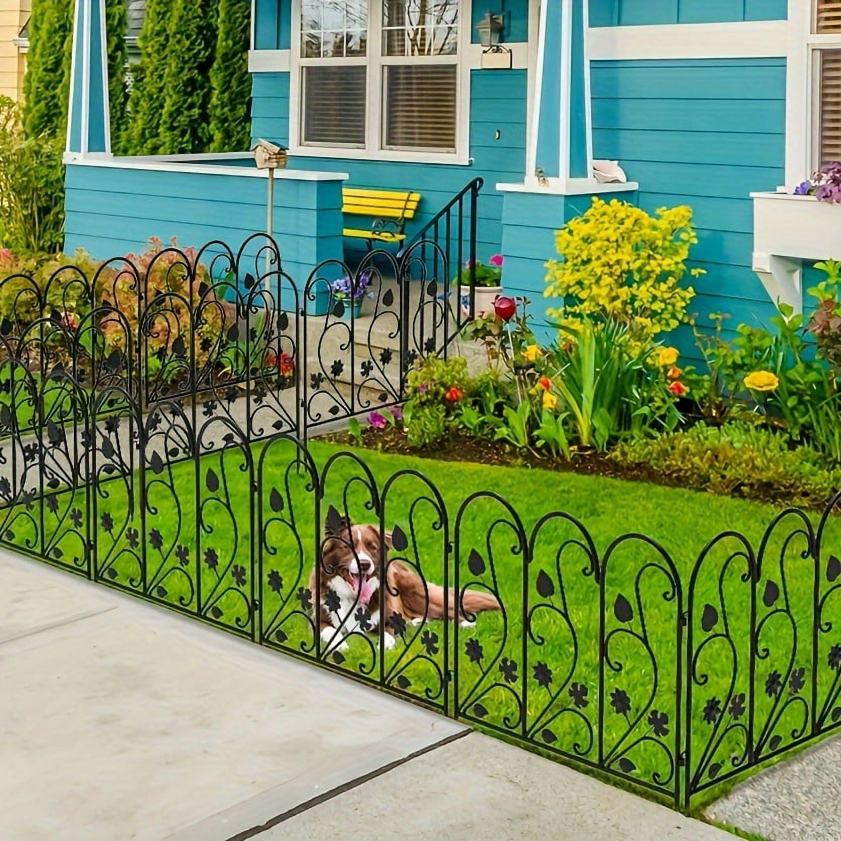 Unbranded Decorative Garden Fence Panel for Animals (5 Pack)