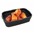 thumbnail image 4 of Silicone Air Fryer Liners | 8inch Foldable Square Rectangle Air Fryer Baking Tray | Easy Cleaning Replacement of Parchment Paper Air Fryer Basket Reusable for Oven, 4 of 6