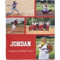 thumbnail image 5 of Love Hapiness Custom Blanket with 15 Photos Personalized Picture Blankets Customized Gifts for Girfriend for Valentiens, 60x80 inch Blankets, 5 of 5