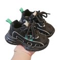 thumbnail image 4 of Willtoo Toddler Sneakers for Girls Boys Chunky Trainers Athletic Sports Shoes Non-Slip Soft Fashion Outdoor Kids Tennis Platform Walking Running Shoes, 4 of 5