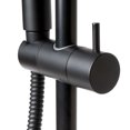 thumbnail image 4 of ALFI AB7938-BM Round Sliding Rail Hand Shower Set, Black Matte, 4 of 9