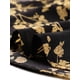 thumbnail image 5 of Blusas de peplum con estampado floral para mujer de tallas grandes Agnes Orinda, con cuello cuadrado y mangas largas, camisetas casuales 3X en negro, 5 of 6