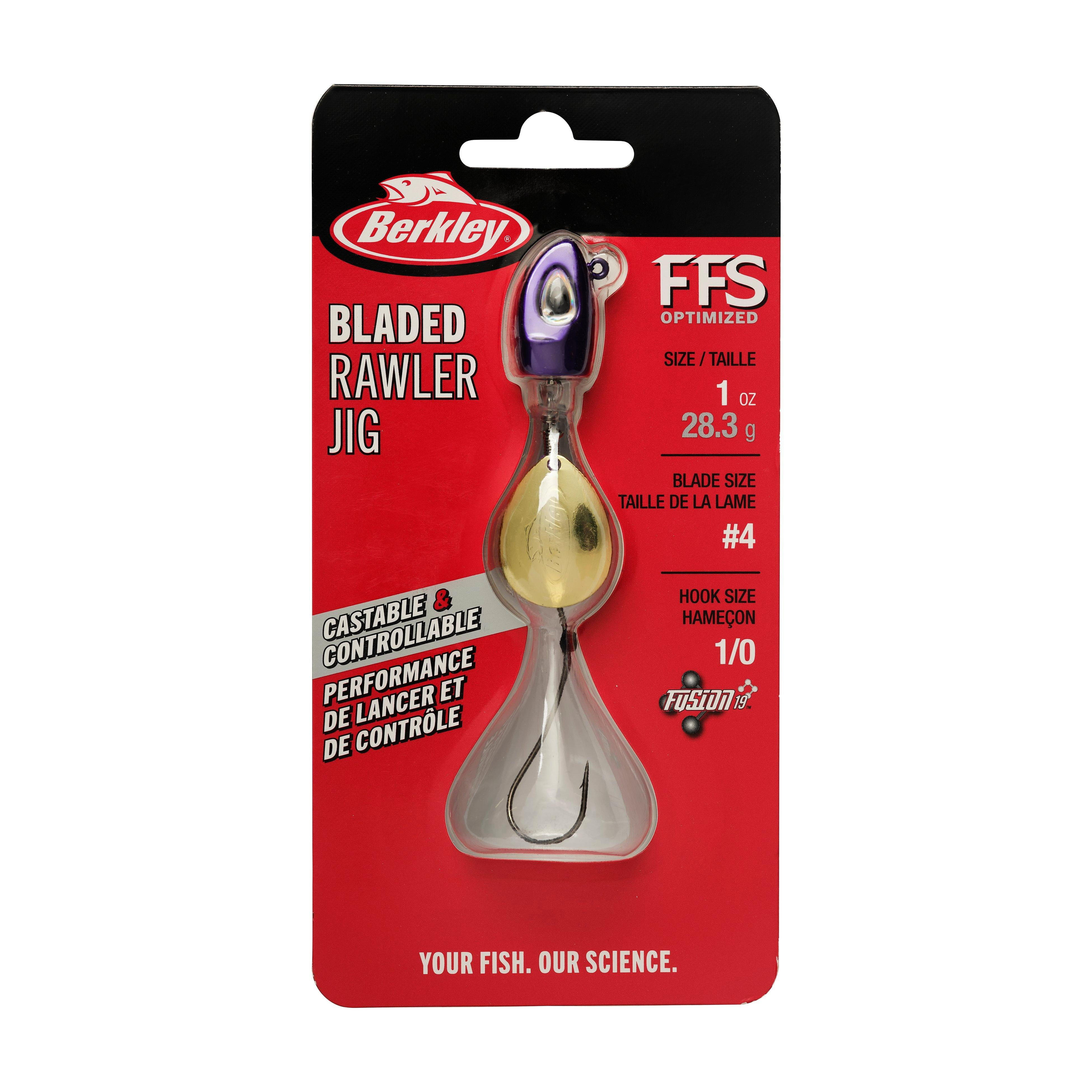 Berkley Bladed Rawler Jig, 1/0, SKOL