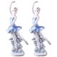 thumbnail image 1 of Porcelana decorativa mujer MadameMercier 2pzas 12x30x12cm Frente x Alto x Fondo Porcelana Artesanal, 1 of 2