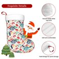 thumbnail image 5 of Fuzoiu Barbecue Print Christmas Stockings, Party Supplies & Kids Gifts,Big Xmas Stockings Decoration for Family Decorations Hanging Ornament for Xmas Holiday Party, 5 of 7