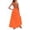 *Orange, variant on VBVC Women's Backless Crisscross Halter Maxi Dress,Ladies Sleeveless Tie A-Line Formal Evening Gown,Summer Beach Wedding Guest Sundress For Women,Black,XS-XL