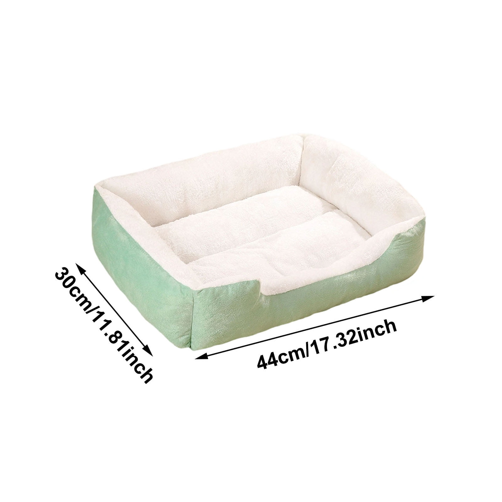 Orthopedic Cat and Dog Bed with Removable Washable Cover for Indoor Comfort Sleeping Mat - Construction
