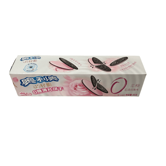 Oreo Zero Sugar Cookies (Floral Rose Flavor) 95g