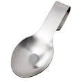 thumbnail image 2 of Amco Brushed Stainless Steel Spoon Rest, Dishwasher Safe, 2 of 3
