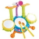 thumbnail image 2 of Bebé 5 en un Juguetes de Instrumentos Musicales, Conjunto de Tambores para , Juguetes de Tambor Electrónicos para con Micrófono Y Luces, Apr , Verde Hugo Tambor musical, 2 of 9