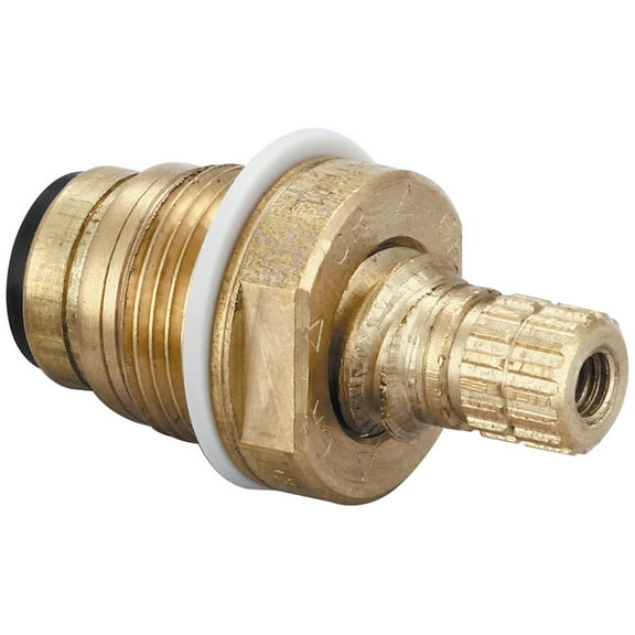 Central Brass G-454-EL Quick Pression Quarter Turn Cold Stem Faucets in Brass