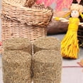 thumbnail image 6 of Hemoton 8pcs Mini Hay Bales Small Decorative Hay Miniature Haystack Doll House Decors, 6 of 8