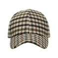 thumbnail image 6 of Unisex Plaid Print Baseball Cap, Thermal Lined Winter Snapback Hat with Breathable Mesh, Adjustable Warm Beanie for Sports, Beach and Hip Hop Fashion, 6 of 9