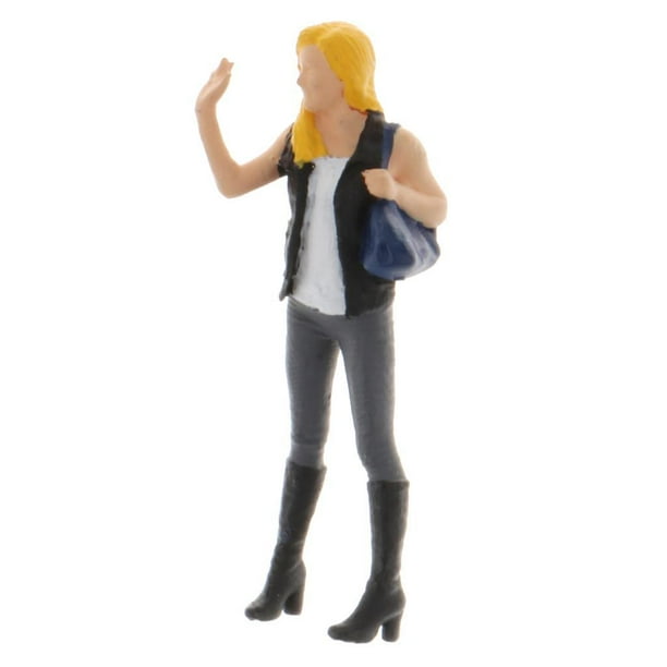 Figuras de personas Sunnimix Escala S 1/64 Chaleco negro
