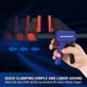 thumbnail image 3 of Juego de 1 abrazadera de una mano, 1 pieza de acero y nailon para una fijación precisa, ancho de sujeción 119 mm, fuerza de sujeción máxima 50 libras, 3 of 4