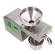 thumbnail image 2 of Stainless Steel Mini Oil Press Machine Automatic Nut Seeds Oil Press Extractor Cold Hot Press EU 220V, 2 of 5