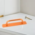 thumbnail image 4 of Luxshiny 2Pcs Durable Aluminum Self Adhesive Cabinet and Gate Handles Easy Install Orange, 4 of 8