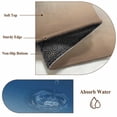 thumbnail image 6 of Area Rug 2x3ft Blue to Brown Gradient Ombre Area Rugs Washable Low Pile Floor Carpet for Bedroom, Watercolor Abstract Art Non Slip Soft Rugs for Living Room Entryway Dining Room, 6 of 9