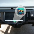 thumbnail image 4 of Hitch Cover Fits For 2-Inch Hitch,Sea Turtle Swimming In The Ocean On Colorful Coral Reef Backgroundrubber Trailer Hitch Cover Tube Plug Insert,Car Exterior Accessories, Receiver Tube Hitch Plug, 4 of 5