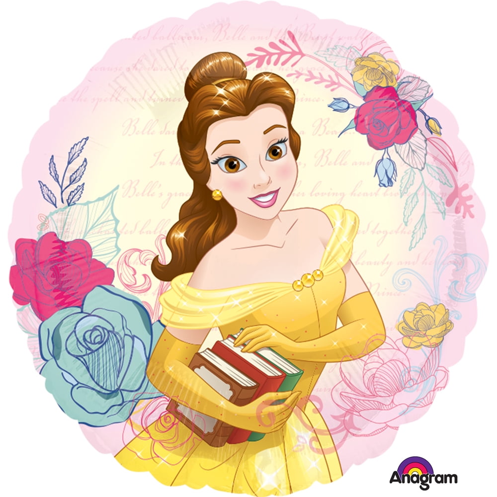 BEAUTY & THE BEAST Disney Movie Birthday Party Balloons Decoration Supplies Rose 