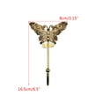 thumbnail image 2 of AOOOWER Vintage Butterfly Decorative Hooks Wall Mounted Hanger for Hanging Key Scarf Coat Bag Towel Kitchen Bathroom Decoration, 2 of 14