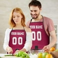 thumbnail image 3 of Arizona Custom Aprons for Men Women, Personalized Football Style Apron with Name and Number, Customized Apron with Pockets Gift, 3 of 5