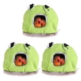 thumbnail image 2 of Greeniant Bonita jaula para pájaros en casa para mascotas, nido de animales pequeños, hamaca colgante de felpa, cama cálida para otoño e Type4 NO4, 2 of 6