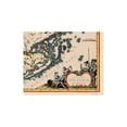 thumbnail image 2 of Historic Map - Uppland Province Sweden - Blaeu 1640 - Vintage Wall Art, 2 of 4