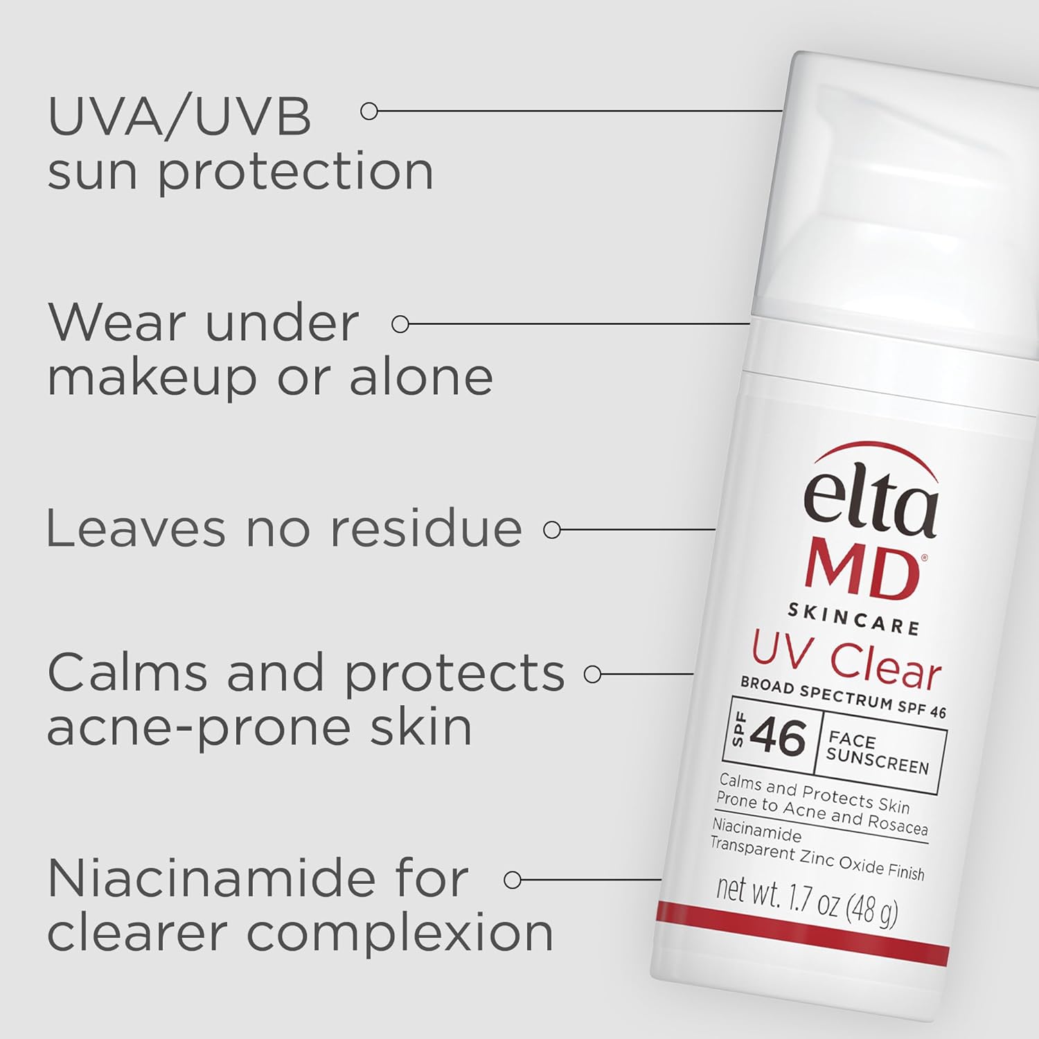 EltaMD UV Clear Face Sunscreen SPF 46, 1.7 oz photo 4