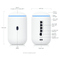 thumbnail image 6 of Ubiquiti UniFi Dream Router 7 UDR7 WiFi 7 10G Cloud Gateway PoE Router, 6 of 7