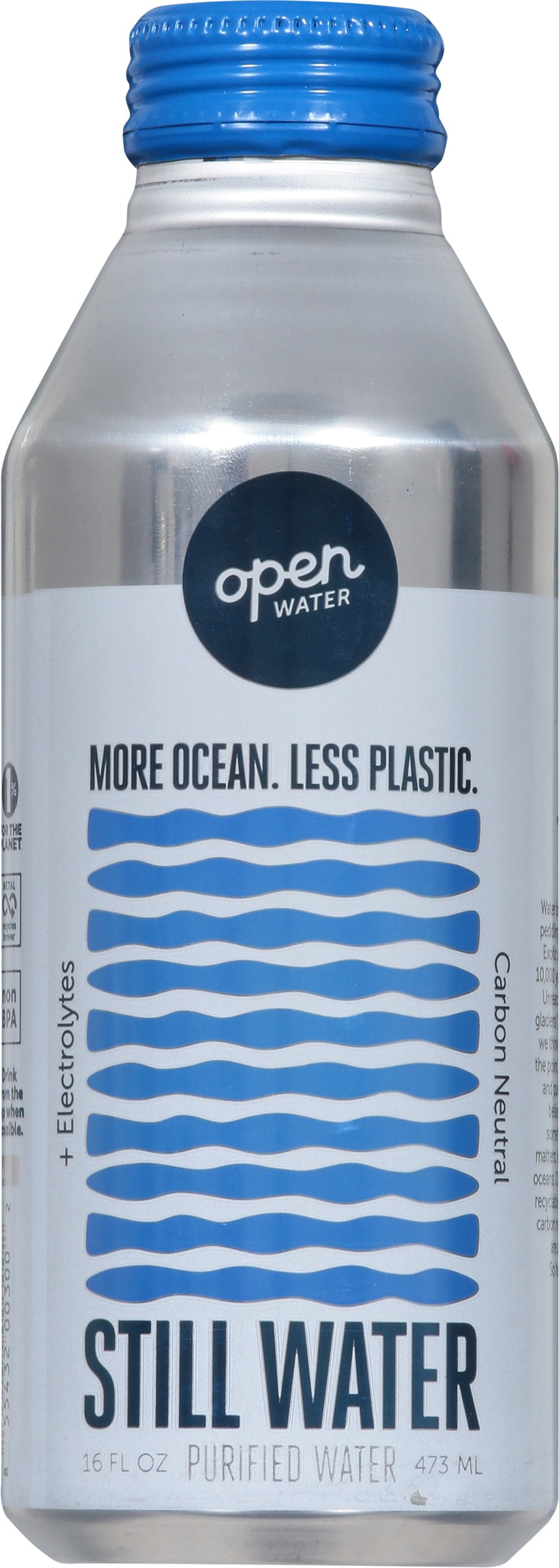 Open Water Still Green Apple 16 oz (Pack of 12)