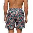 thumbnail image 5 of iOPQO men's pants Male Casual Pants Print Trend Youth Summer Mens Sweatpants Fitness Running Shorts Beach Shorts Men's Casual Shorts Red XXL, 5 of 9
