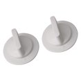 thumbnail image 1 of BQLZR 2 x Plastic White Dryer Turning Timer Control Knobs WE1M652 7.1x4.5cm, 1 of 3