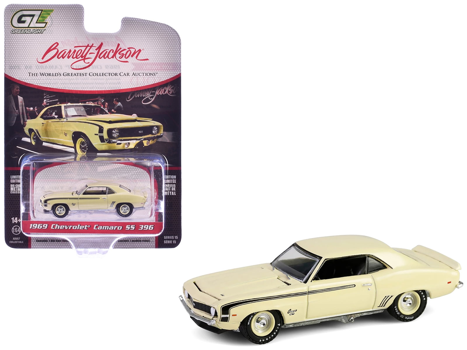 ミニカー GREENLIGHT Fast & Furious Camaro&Lancer Brian's 1969 Chevrolet Yenko Camaro 