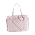 thumbnail image 4 of Bolso tote de moda impermeable para llevar debajo del brazo, bolso de mano para ir al trabajo o de vacaciones. Rosa, 4 of 9