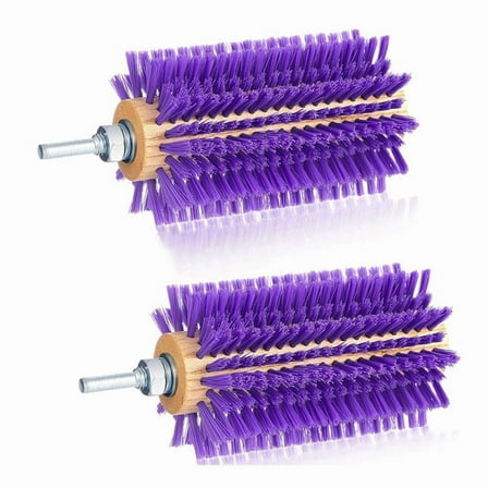 2 Pcs Livestock Mini Drill Scratch Brush-