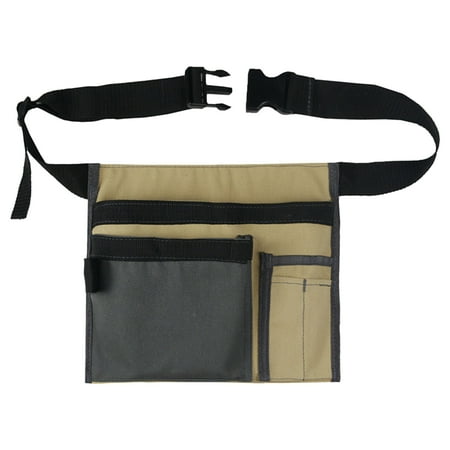 

GETHOME 6 Pocket Work Apron Maintenance Tool Belt Pouch High Capacity Canvas Single Side