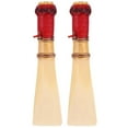 thumbnail image 1 of Bassoon Reeds, 2pcs Reed Material Blue/red Bassoon Reeds Medium W/ Storage Case, 1 of 5