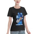 thumbnail image 2 of Women's Basic Short Sleeve T-Shirt Super Saiyan, 2 of 6