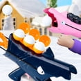 thumbnail image 2 of ZheElen Creative Snowball Launcher For Endless Winter Fun Users Can Quickly Shapes Tibetan blue, 2 of 6