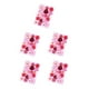 thumbnail image 1 of Wosthever Flores secas Flores prensadas Decoraciones florales Hermosos accesorios de bricolaje Artículos para el hogar para tarjetas de boda flor roja flor roja 5piezas Wosthever CBP225325, 1 of 4