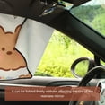 thumbnail image 5 of Car Accessories Car Printing Magnetic Car Sunshade Curtain, Baby, Camping Sunscreen, Car Front Side WindowCover Sunscreen And Heat Insulation Sunshade Curtain Left Brow on Clearance, 5 of 8