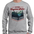 thumbnail image 2 of Camp Crystal Lake Sweatshirt Unisex 2X-Large Grey, 2 of 5