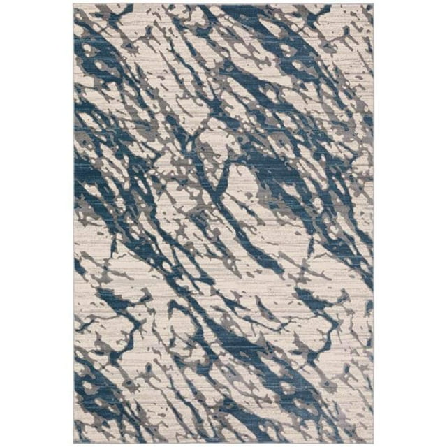 DalynRug CC3IN3X5 3 ft. 3 in. x 5 ft. 1 in. Rectangle Cascina CC3 Area Rug, Indigo
