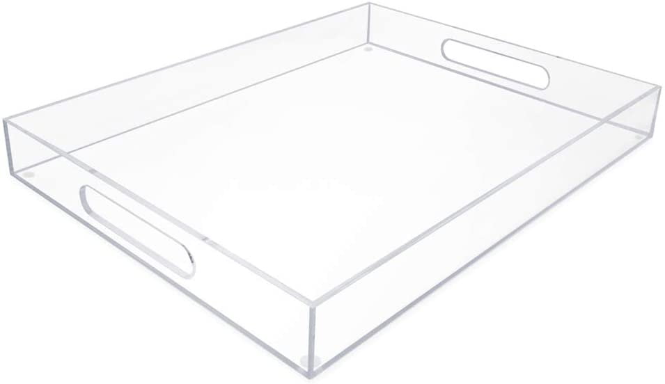 Jay Companies Indigo Blue Acrylic Tray & Clear Dishes With Lids main image 1