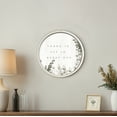 thumbnail image 4 of Creative Products There is Joy in Every Day 20 x 20 Round White Framed Print, 4 of 5