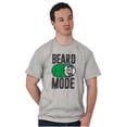 thumbnail image 4 of Beard Mode On Bluto Funny Bearded Men's Graphic T Shirt Tees Brisco Brands S, 4 of 5